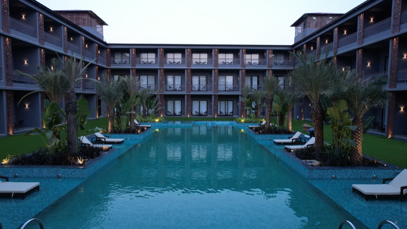 RDA team at work on a resort project